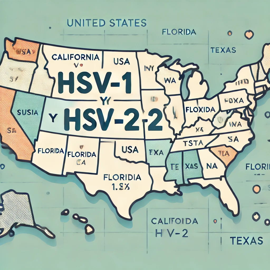 HSV-1 y HSV-2 en los Estados Unidos